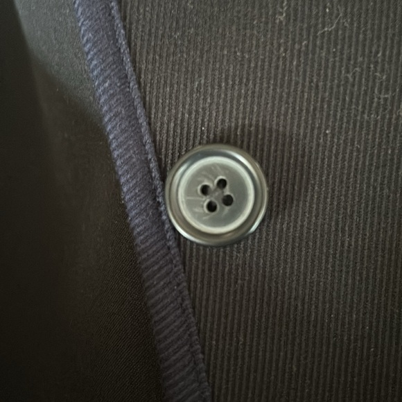 Banana Republic Black and Navy Blazer size 6 - Picture 5 of 8